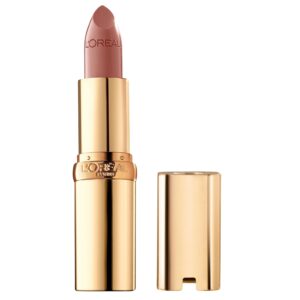 L’Oreal Paris Colour Riche Original Creamy, Hydrating Satin Lipstick with Argan Oil and Vitamin E, Fairest Nude, 1 Count
