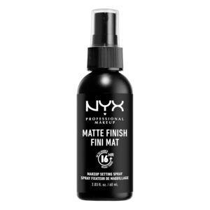 NYX PROFESSIONAL MAKEUP Makeup Setting Spray – Matte Finish, Long-Lasting Face Mist for up to 16HR Wear, Vegan Formula