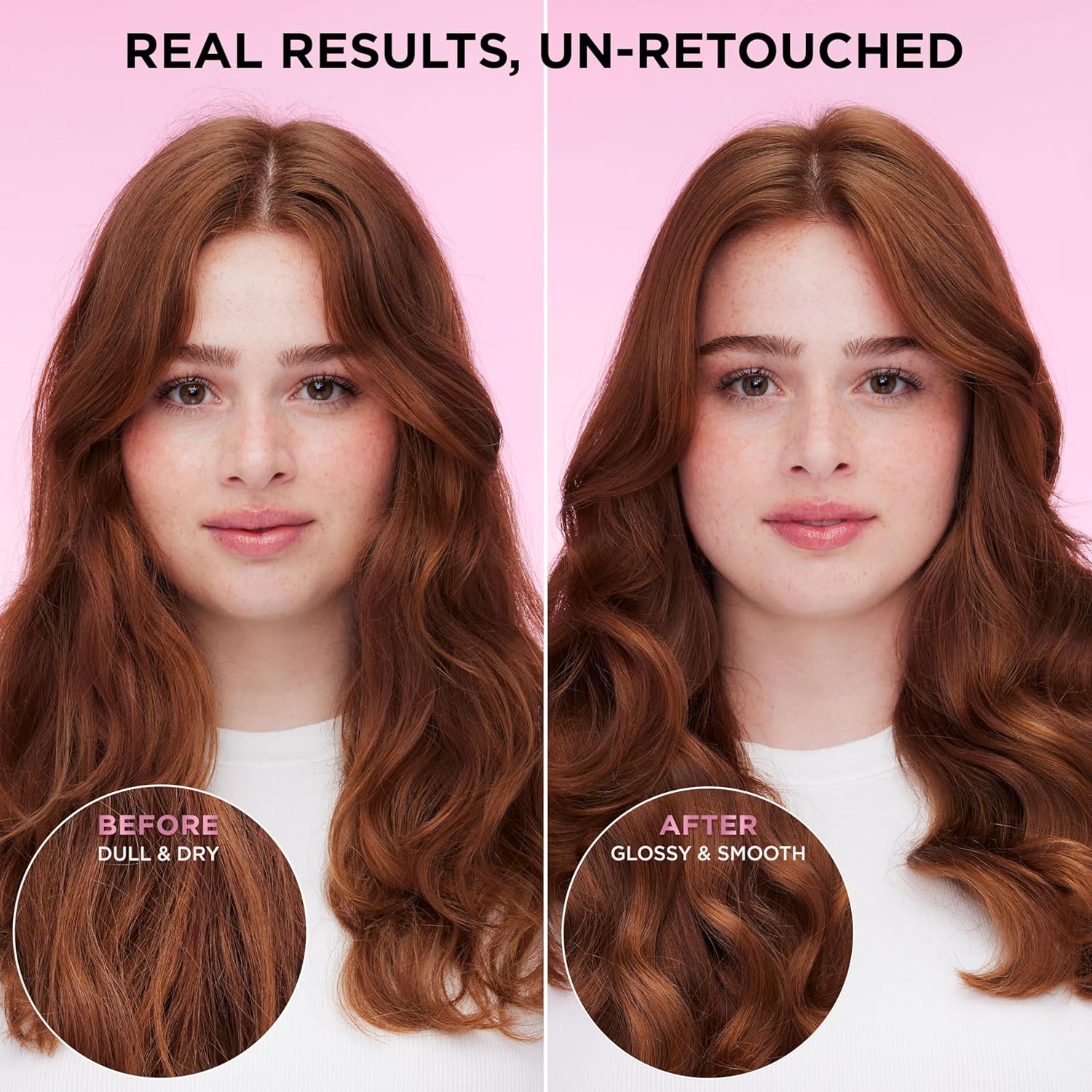 L'Oreal Paris Glossing Sulfate Free Shampoo and Conditioner Set with Glycolic Acid, Hair Care for Lasting Shine and Smoothness for Dull, Dry Hair, EverPure, 1 Kit - Image 2