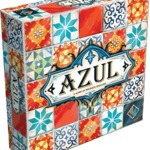 Azul Asmodee Azul Board Game – Award-Winning Tile-Placement Strategy Game, Beautiful Mosaic Art, Family Fun for Kids & Adults, Ages 8+, 2-4 Players, 30-45 Minute Playtime