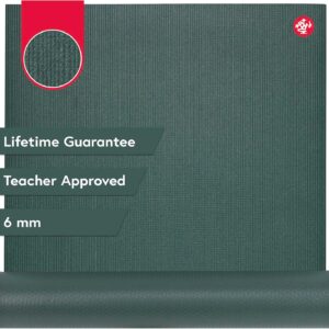 Manduka PRO Yoga Mat – 6mm | Lifetime Durability | Hygienic Construction | Premium Studio Quality | Teacher Approved