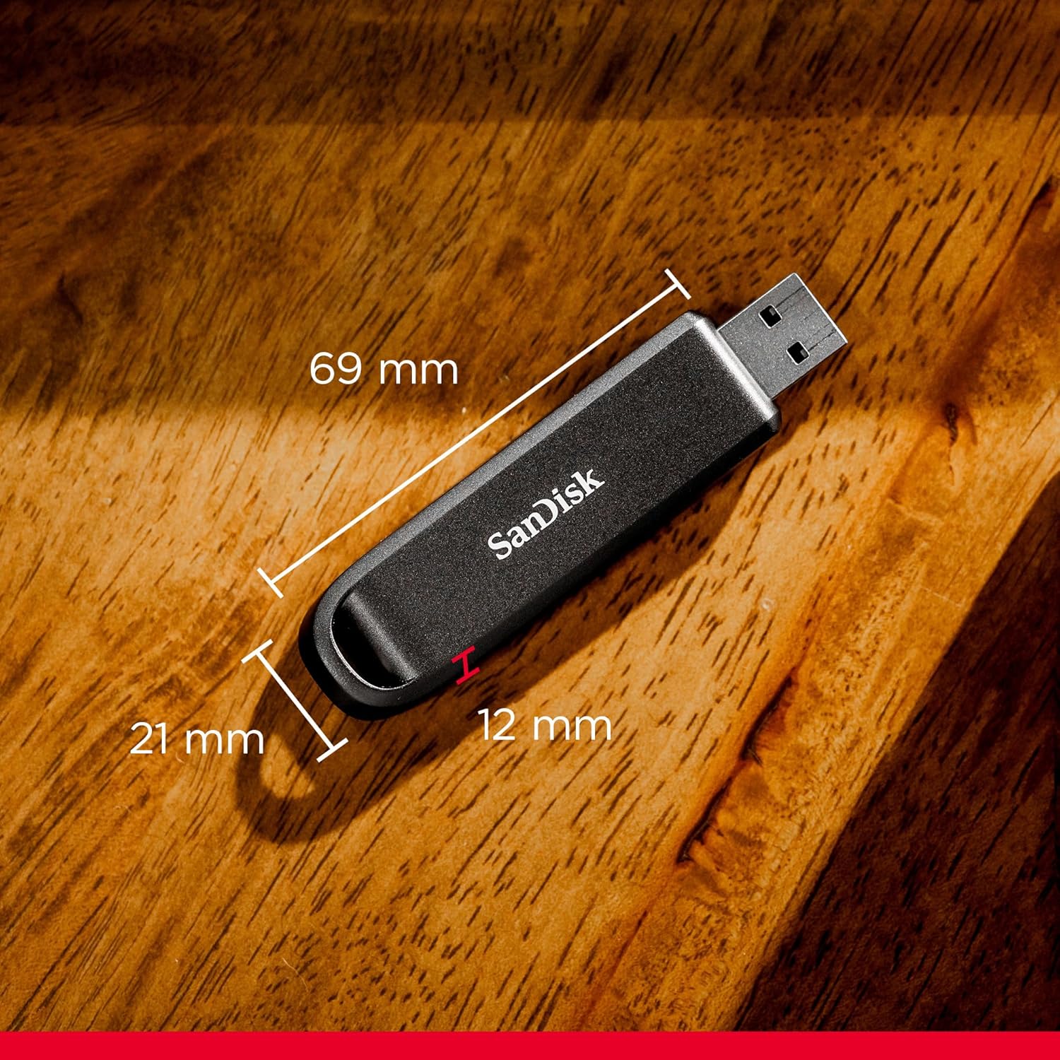 SanDisk 1TB Extreme PRO Flash Drive with USB-A - Up to 1000MB/s Read speeds and 900MB/s Write speeds - for Laptops, Computers, Desktops - High Performance Drive, Black - SDCZ820-1T00-G46 - Image 8