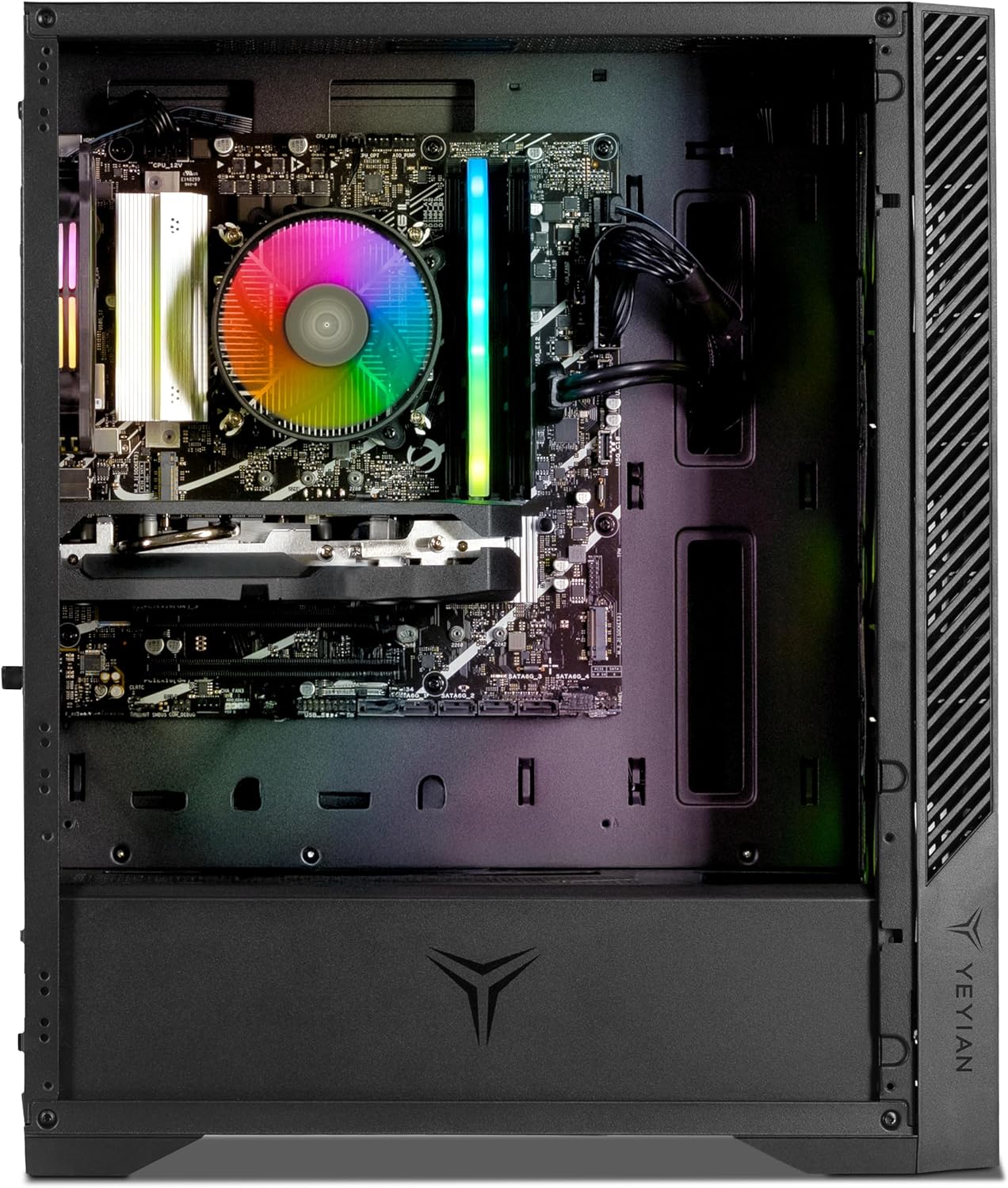 YEYIAN Gaming PC.Core i5 14400F, RTX 5060 8GB GDDR7, 1TB NVMe, 16GB DDR5, 650W 80+ Gold, Windows 11 Home. Model YPI-ED44F0B-5601U - Image 3