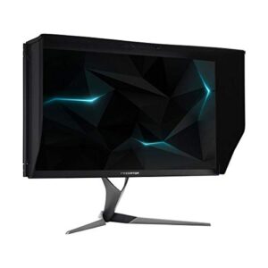 Acer Predator X27 bmiphzx 27″ 4K UHD (3840 x 2160) IPS Monitor with NVIDIA G-SYNC Ultimate | Quantum Dot | Up to 144Hz Refresh | Adobe RGB | (Display Port & HDMI Port), Black (X27 bmiiphzx)