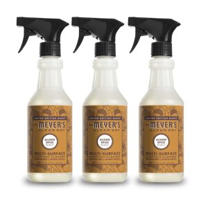 MRS. MEYER’S CLEAN DAY All-Purpose Cleaner Spray, Limited Edition Acorn Spice, 16 fl. oz – Pack of 3