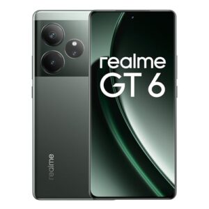 realme GT 6 Dual SIM 512GB ROM + 16GB RAM (GSM Only | No CDMA) Factory Unlocked 5G Smartphone (Razor Green) – International Version