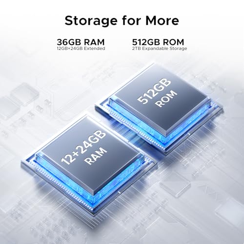 DOOGEE Note 59 Pro+ 5G Unlocked Phone, 5G Android 16 Smartphone - Gemini AI, 36GB+512GB/2TB Expand, 6.75\" HD+ 120Hz Display, 50MP AI Camera, 6250mAh Battery, Dual SIM, Face & Fingerprint, NFC/GPS - Image 5