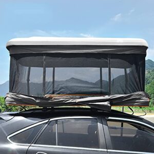 VICIYOO Outdoor Hard Shell Roof Tent for Offroad Camping 2-3 Person Pop Up Vehicle SUV Trucks Overland with Ladder, Hard Shell Roof Tent for Cars Trucks SUVs Camping Travel Mobile, Style6