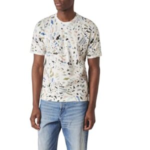 PS Paul Smith Men’s Casual Fit Short Sleeve T-Shirt, Off White, X-Large