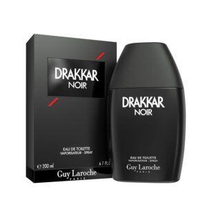 Drakkar Noir By Guy Laroche – Iconic Designer Fragrance – Intense & Powerful Eau de Toilette – Fougere Blend & Aromatic Spices – Long Lasting Mens Cologne – Day and Evening Scent