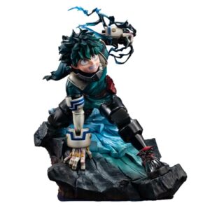 Megahouse, Izuku Midoriya My Hero Academia Lucrea Action Figure, 18 cm, Multicolor MH840975, Collectible Figure, Optima for Anime Fans