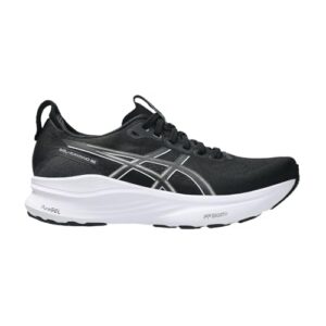ASICS Women’s Gel-Kayano 32 Running Shoes, Black White, 11.5 US