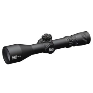 March Scopes 4.5-28×52 Rifle Scope w/FML-LDK Reticle – FFP, Tactical Scope w/Shuriken Lock Turrets, High Master Lens, Wide Angle Eyepiece, & Temp. Anti-Drift Lens System (D28HV52WFMLX-FML-LDK)