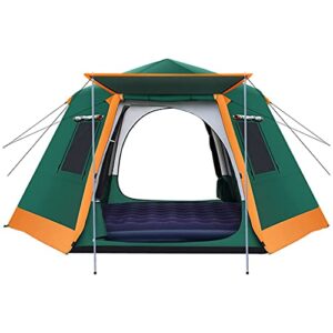 VICIYOO Tent for Camping 4 Person, Pop up Tent 3 Seconds Instant Tent Lightweight Automatic Portable Tent, Family Tent Waterproof, 4 Season Big Family Shelter for Beach Picnic Outdoo, Set 2