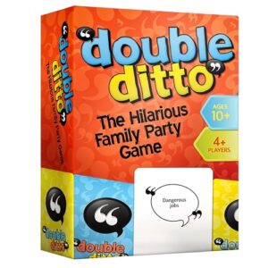 Inspiration Play Double Ditto – a Hilarious Award-Winning Family Party Game for 4-20 Players (Ages 8 and up)