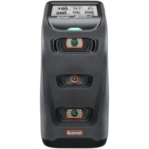 Bushnell Golf Launch Pro – Ball & Club Data Launch Monitor with Simulator, High-Speed Cameras, Indoor/Outdoor Use, Includes Software Trial