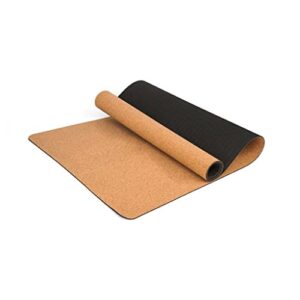 183X61cm Natural Cork TPE Yoga Mat Fitness Gym Sports Mats Pilates Exercise Pads Non-Slip Yoga Mats 6mm Absorb Sweat Odorless