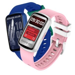 afoloery Bingo 5 Kids Fitness Tracker Watch for Boys Girls Ages 5-15, Full Touch 1.47″ Screen, Activity Tracker, HeartRate and Sleep Monitor, IP68 Waterproof, Pedometer, Puzzle Games