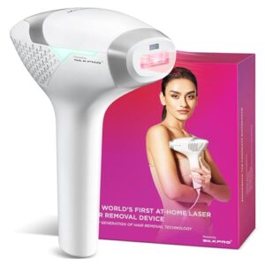 DermRays Diode Laser Hair Removal for Men and Women, V8S for Skin Tone 1-5, Permanent Reduction in Hair Regrowth, The World’s First FDA-cleared Home-use Wide-Angle 810nm Laser Hair Removal Device