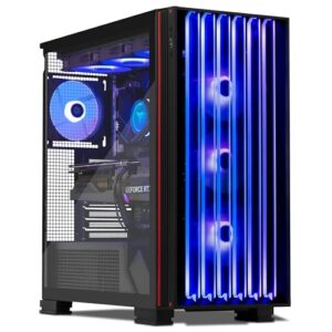 YEYIAN Mirage X Gaming Desktop – Intel Core Ultra 9 285K 5.7GHz | RTX 5090 32GB GDDR7 | 64GB DDR5 RGB 6000MHz | 4TB Gen4 NVMe SSD | Z890 WiFi | AIO 360mm Liquid Cooled | Win 11 Home Pre Built Tower PC
