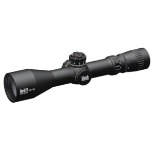 March Scopes 4.5-28×52 Rifle Scope w/FML-PDK Reticle – FFP, Tactical Scope w/Shuriken Lock Turrets, High Master Lens, Wide Angle Eyepiece, & Temp. Anti-Drift Lens System (D28HV52WFMLX-FML-PDK)