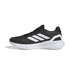 Adidas Mens Run Falcon 5 Running, Black/White/Black, 9.5