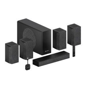 Valerion 5.1.2 ThunderBeat Wireless Surround Sound System Set,Home Theater Sound System for Projectors