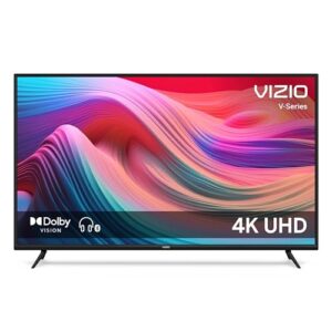 VIZIO 75-Inch V-Series 4K UHD LED Smart TV with Voice Remote, Dolby Vision, HDR10+, Alexa Compatibility, V755-J04, 2022 Model
