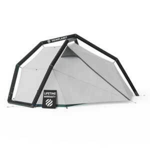 HEIMPLANET Fistral V2, 1-2 Person Inflatable Camping Tent, All Season, 31 sq ft, 2 Rooms, 2 Vestibules, Waterproof, 5000mm, No Tent Poles Required, Supports 1% for The Planet