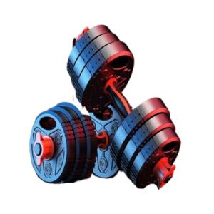 Dumbells Barbell Dumbbell Men’s Fitness Home Women’s Equipment Adjustable Weight Pair Of Small Piece Set Sub-bell Dumbell Set (Black 24KGA)