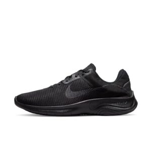 Nike Flex Experience Run 11 – Men\’s Trainers, Black Dark Smoke Grey, 12