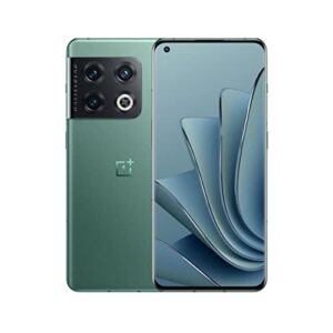 OnePlus 10 Pro 5G Dual-SIM 256GB ROM + 8GB RAM (GSM Only | No CDMA) Factory Unlocked 5G Smartphone (Emerald Forest) – International Version