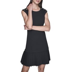KARL LAGERFELD Paris Women’s Dress, Black, 16