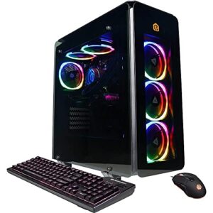CyberpowerPC Gamer Supreme Liquid Cooled Gaming Desktop Computer, Intel Core i9-13900KF 3.0GHz, 32GB RAM, 2TB SSD, NVIDIA GeForce RTX 4070 12GB, Windows 11 Home, Black