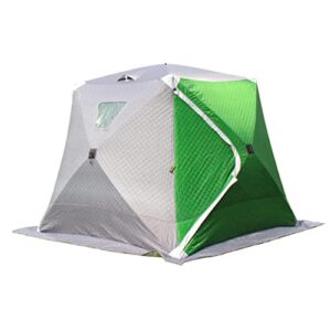 1-4 People Winter Fishing Tent Winter Ice Fishing Tent Camping Tent Windproof and Rainproof Outdoor Winter Fishing Warm Tent Tent