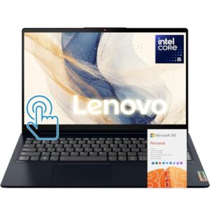 Lenovo New IdeaPad 15.6″ Touchscreen Business Laptop with Microsoft Office | 40GB RAM – 1TB SSD | 2025/2026 Edition | Intel Core i5-1335U 10-core Processor(Beats i7-1255U) | Windows 11 Home