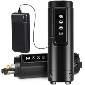 Insulin Cooler Travel Case Tsa Approved, USB Charger Diabetes Travel Case Medicine Organizer, 1-7 Pens Medication Cooler Refrigerated Medicine Box for Diabetic Supplies Carrying (Black)