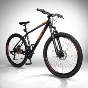 Convend 24/26/27.5 Inch Mountain Bike for Adults & Teens, 21-Speed Pro Gear with Twist Shifter, Dual Disc Brakes & Front Suspension Fork, All-Terrain Tires for City & Trail Riding