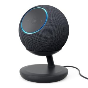 Echo Dot Max Bundle: Includes Amazon Echo Dot Max (newest model) | Graphite and Stand with USB-C charging ports | Graphite