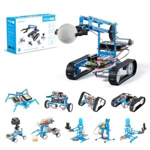 Makeblock mBot Ultimate 10 in 1 Robot Building Toys, Robotics Kit App Remote Control Robot Toys Compatible with Arduino C & Raspberry Pi, STEM Educational DIY Robotics for Kids Ages 12-16