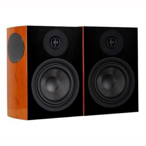 Aperion Audio Verus III V8S 3-Way 8″ Tripolar Surround Sound Speaker Pair for Home Theater System (Gloss Cherry)
