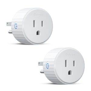 Govee Smart Plug, WiFi Plugs Work with Alexa & Google Assistant, Smart Outlet with Timer & Group Controller, WiFi Outlet for Home, No Hub Required, ETL & FCC Certified, 2.4G WiFi Only, 2 Pack