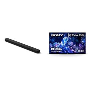 Sony BRAVIA Theater Bar 9 13-Speaker Soundbar (HT-A9000) & 42″ OLED 4K TV A90K Series Bundle – Home Theater System with Dolby Atmos, DTS:X & Smart Google TV