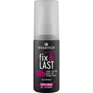 essence | Fix & Last 18H Long-Lasting Makeup Fixing Spray | All-Day Hold & Smudge Proof | Vegan & Cruelty Free