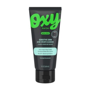 Oxy Sensitive Skin Acne Cream Cleanser