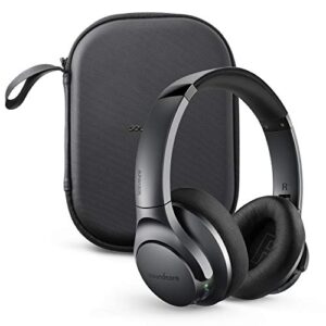 Anker Soundcore Life Q20 Hybrid Active Noise Cancelling Headphones, Wireless Over Ear Bluetooth Headphones with 40H Playtime, Hi-Res Audio, Deep Bass, Memory Foam Ear Cups and Headband for Travel,Work