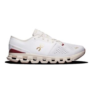 On Cloud 4 XD – Men’s Casual Running Shoes (Red/Cream/Ivory) Size 9.5