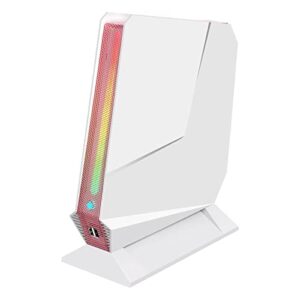 TOPGRO T1-Pro Mini Gaming PC Core i9-13900HK/RTX4060 8G GDDR6, Gaming Computer 64GB RAM DDR5, 2TB PCIe4.0 SSD, Adjustable RGB Light, WiFi6E/BT5.3/2.5G LAN 4K@60Hz Win11 Pro High-Performance Desktop PC