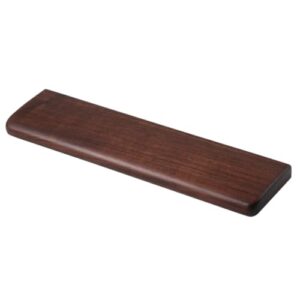 ZQL Wooden Wrist Rest, Walnut Wood Keyboard Wrist Rest, Ergonomic Palm Rest, Anti-Slip, Keyboard Accessory for Computer, Laptop, Home & Office (Black Walnut, 17.2\” L x 3.15\” W x 0.78\” H)