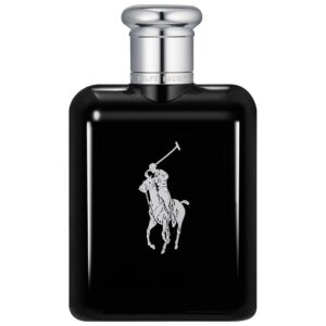 RALPH LAUREN FRAGRANCES – Polo Black – Eau de Toilette – Men’s Cologne – Woody & Fresh – With Patchouli, Sandalwood, and Mandarin – Medium Intensity